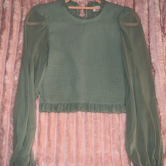 Wilfred Sage Green Blouse in Size XS - Picture 1 of 4